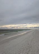 Florida beach at Gulf of Mexico